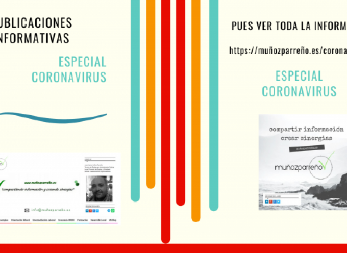 #Covid19 #YoMeQuedoEnCasa | Recopilatorio Especial de Publicaciones en muñozparreño.es | #EsteVirusLoParamosUnidos