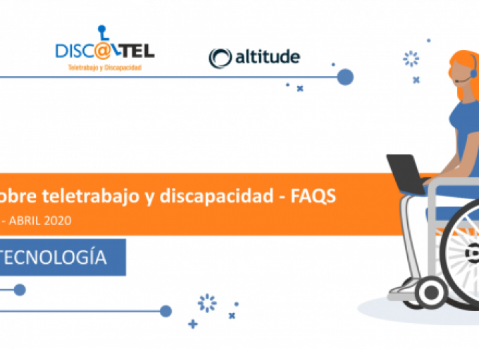 Guía interactiva sobre Teletrabajo y Discapacidad 2020
