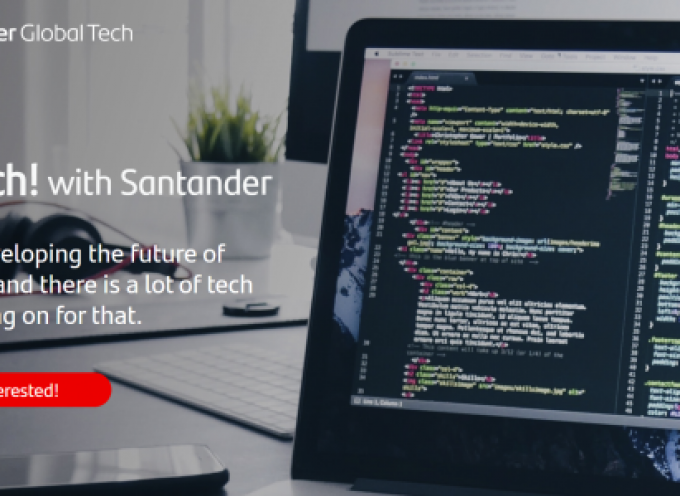 El Banco Santander contratará en España 500 profesionales con perfiles digitales