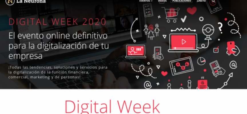 La feria online Digital Week tendrá lugar del 7 al 19 de julio