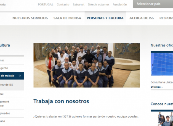 La Compañía ISS Iberia contratará a 300 personas con discapacidad