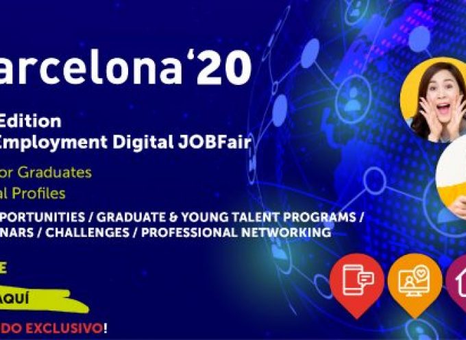 6.200 Oportunidades profesionales en el JOBarcelona virtual 2020 | 6, 7 y 8 de julio