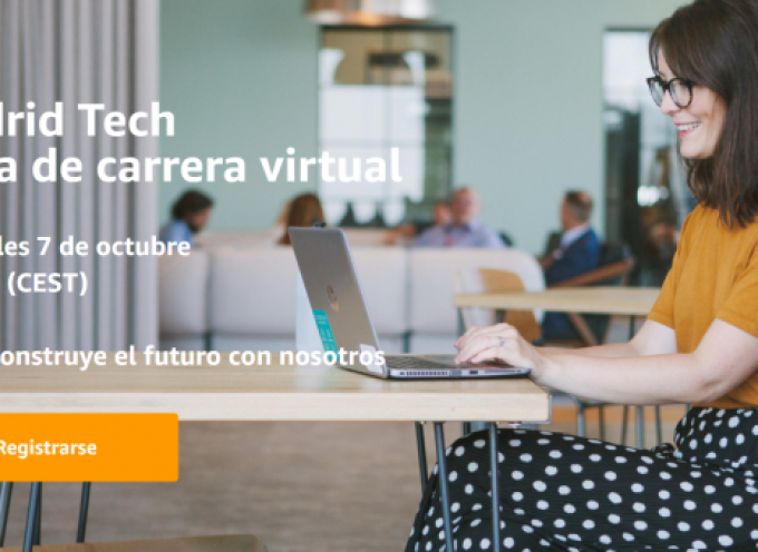 Amazon busca más de 100 profesionales en una Feria Virtual el día 7 de octubre