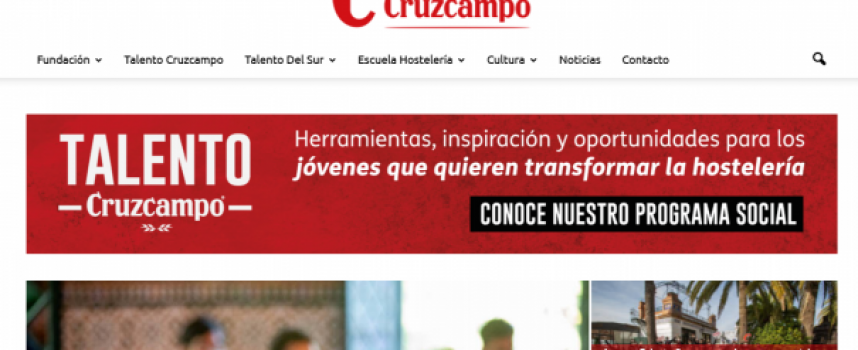 Cruzcampo lanza una plataforma de desarrollo personal y empleo en hostelería