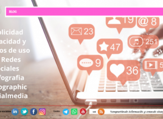 Publicidad privacidad y hábitos de uso en Redes Sociales #infografia #infographic #socialmedia