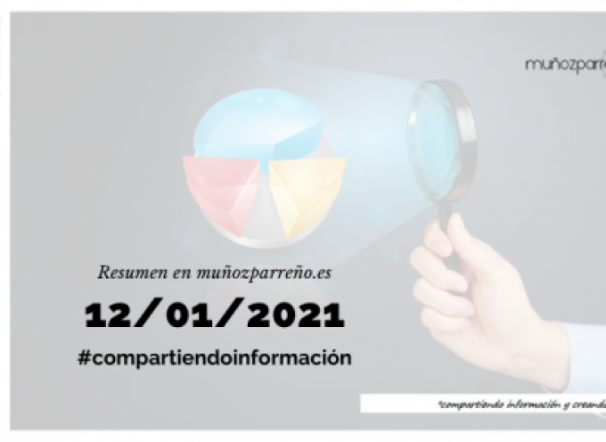 Boletín 2/2021 – #compartirinformacion |  martes 12 de enero de 2021