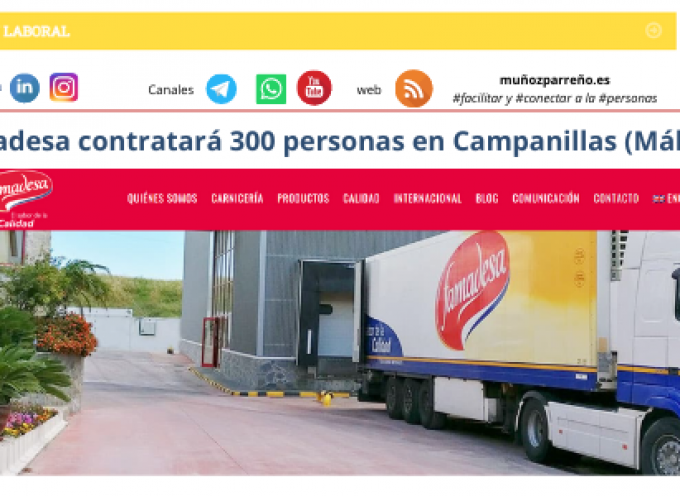 Famadesa contratará 300 personas en Campanillas (Málaga)