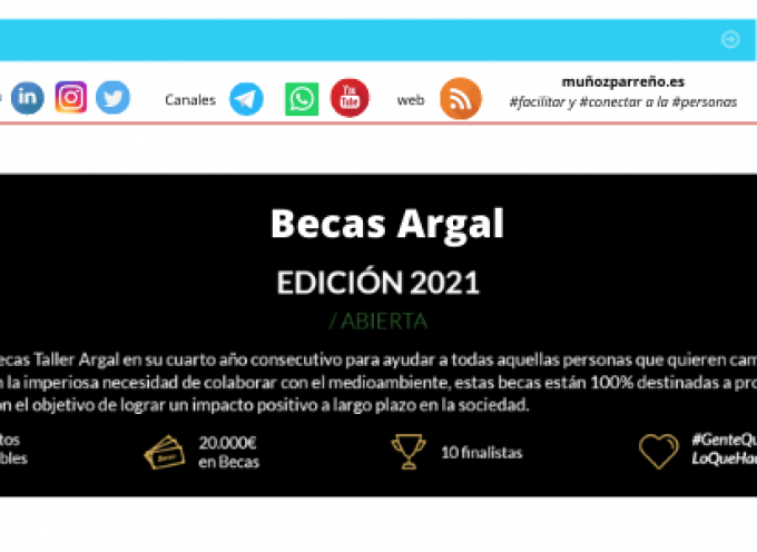 Becas Argal / Edición 2021