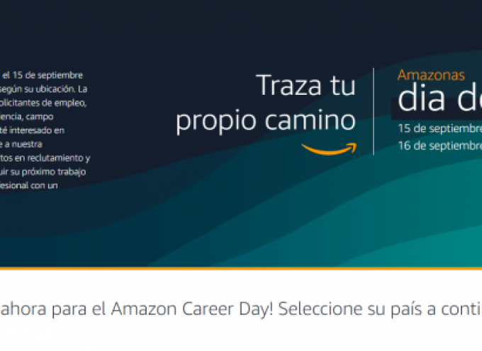 1.000 vacantes disponibles en el Amazon Career Day el día 16 de septiembre