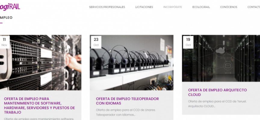 El Centro de Competencias Digitales de Renfe creará 200 empleos en Linares (Jaén)