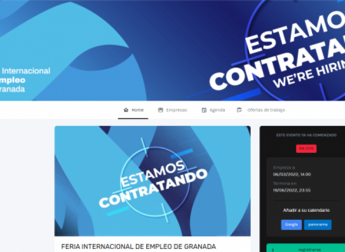 9 de junio – Nueva Feria Internacional de Empleo en Granada 2022