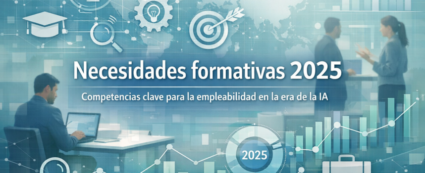Necesidades formativas en 2025: el mapa real de competencias para la empleabilidad