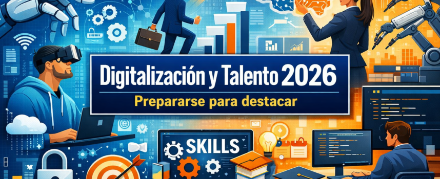 Digitalización y talento: los ejes del mercado laboral en 2026 y cómo prepararte para destacar