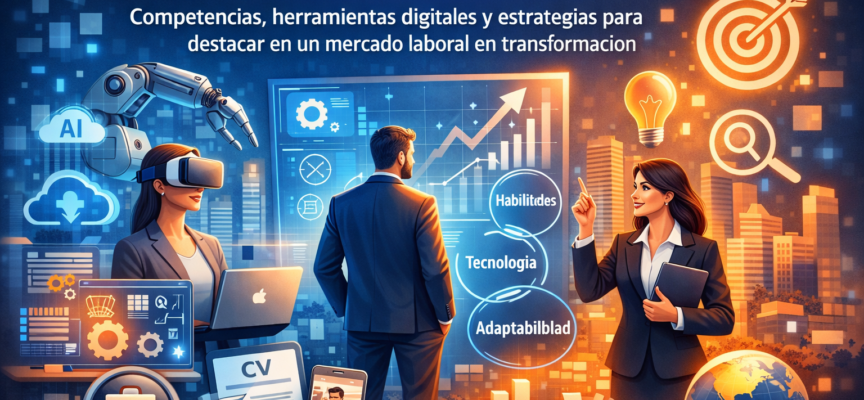 Empleabilidad en 2025–2026: competencias, herramientas digitales y estrategias para destacar en un mercado laboral en transformación