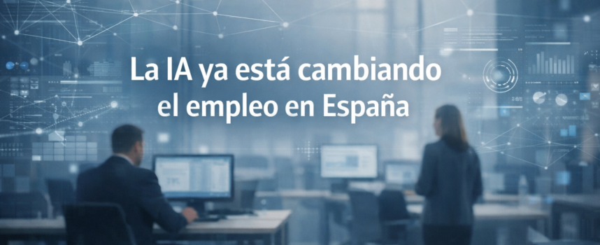 La inteligencia artificial ya está cambiando el empleo en España