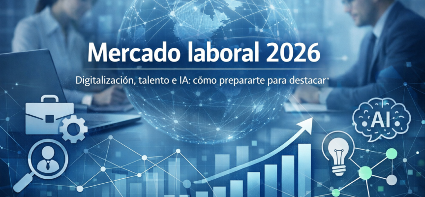 Mercado laboral 2026: digitalización, IA y empleos con más proyección (y cómo preparar tu empleabilidad)
