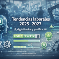 Tendencias laborales 2025–2027: digitalización, IA y gamificación