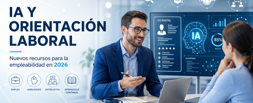 IA y Orientación Laboral en 2026: del acompañamiento tradicional al asesoramiento inteligente