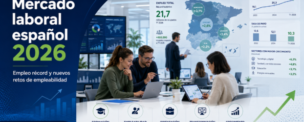 El mercado laboral español en 2026: máximos históricos de empleo, pero grandes retos para la empleabilidad real