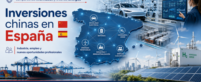 Inversiones chinas en España: una oportunidad industrial, laboral y territorial que puede transformar miles de empleos