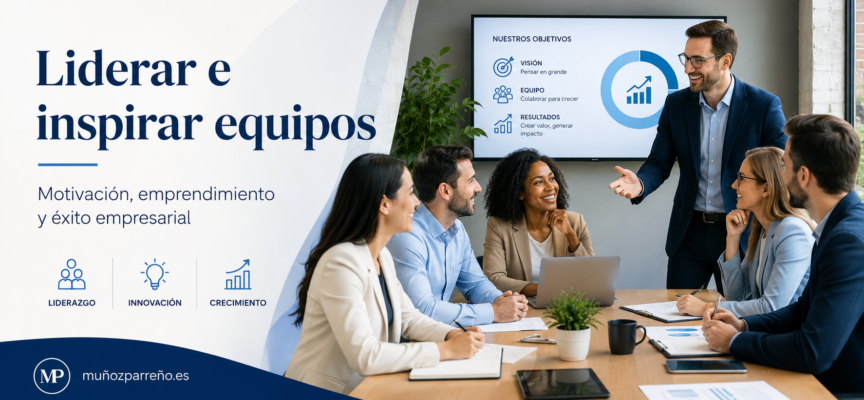 Liderar, inspirar y emprender: 39 ideas para motivar equipos y alcanzar objetivos empresariales