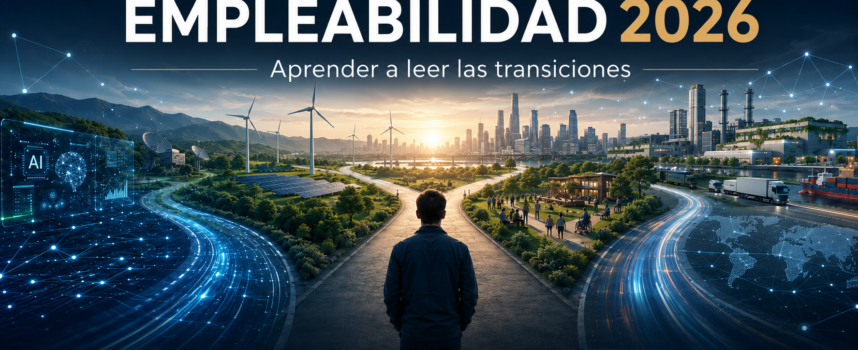 Tendencias de empleabilidad 2026: ya no basta con buscar un puesto, hay que aprender a leer las transiciones