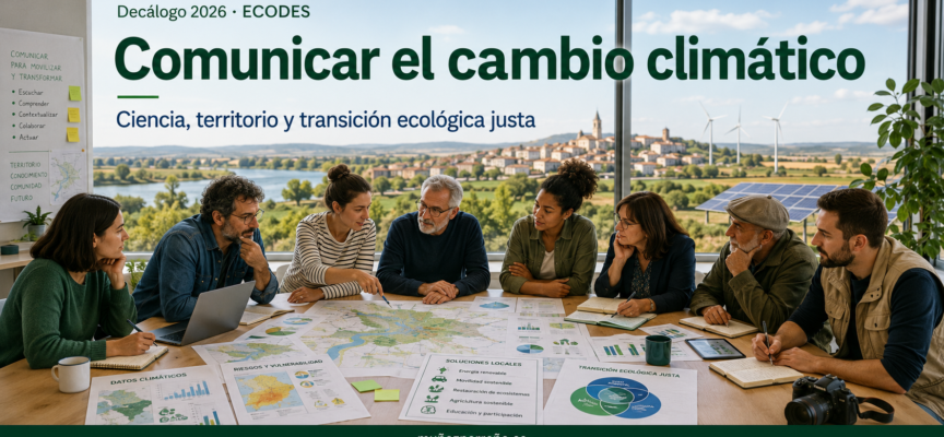 Comunicar bien el cambio climático también es desarrollo local: el Decálogo 2026 como guía para una transición ecológica justa, cercana y útil