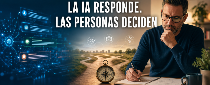 La respuesta de la IA no es el final: orientar y formar para pensar, decidir y seguir siendo humanos