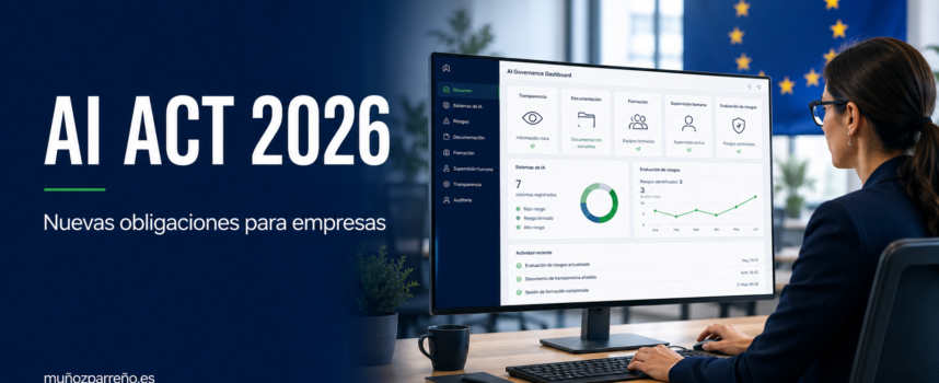 AI Act 2026: las nuevas obligaciones de transparencia ya están aquí y las empresas deben ordenar su uso de la inteligencia artificial